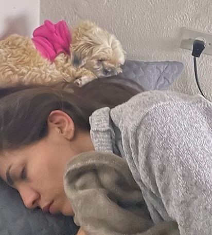 Hope passou a ocupar um espaço definitivo na família.