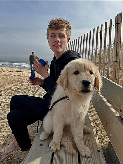 Gabe e Leo.