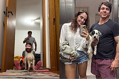 Casal fez surpresa para sua filha que snhava em ter um cachorro