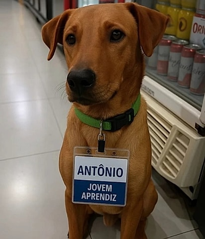 O jovem aprendiz do Paulista Mercado e Conveniência.