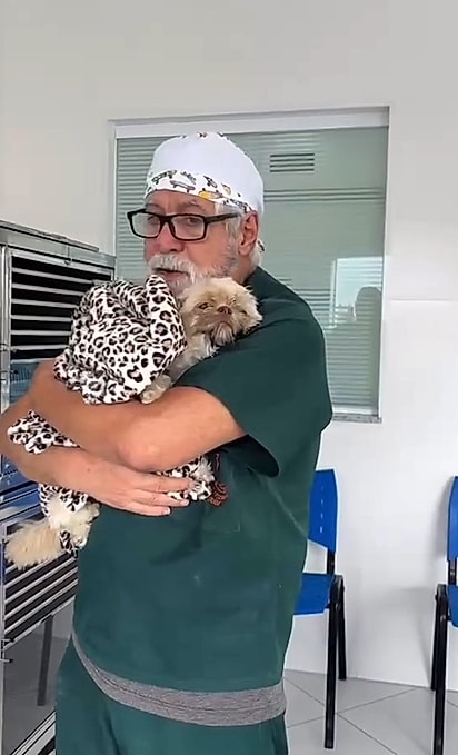 O médico veterinário Rubinho Nogueira de Souza é conhecido por ser atencioso com seus pacientinhos.