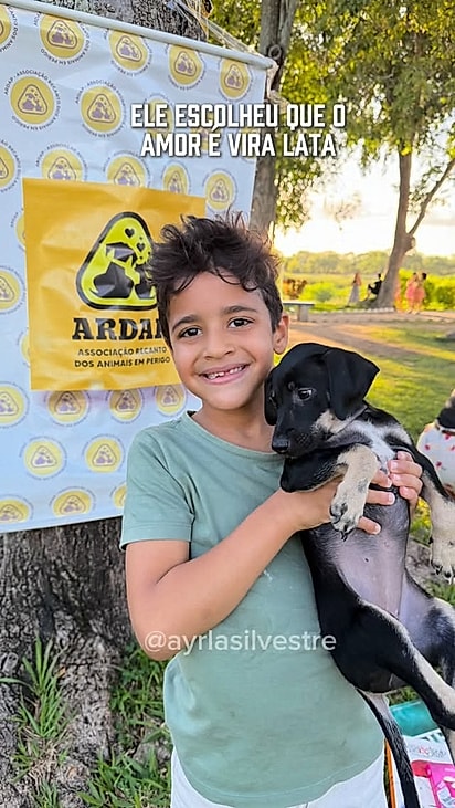 Benício e Pretinha,