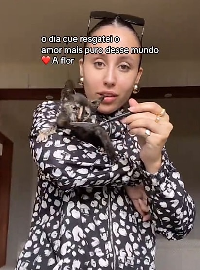 Hellen não mediu esforços para resgatar Flor.