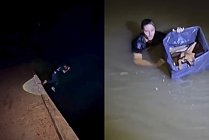 ‘Tu é louco, Thiago’: sem pensar duas vezes, rapaz se joga de ponte alta após ouvir gritos pedindo socorro