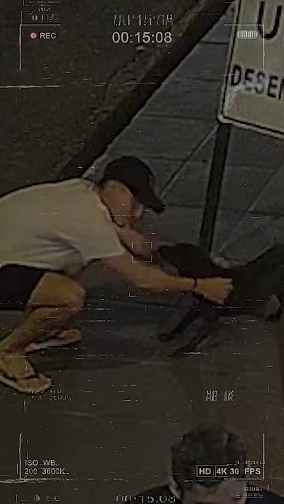 Neguinha não soube voltar para casa mas soube escolher um local para reencontrar o tutor.