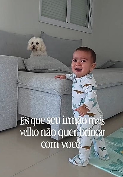 Bernardo estava decido em chamar a atenção da Betina.