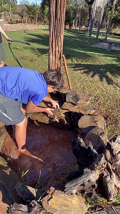Cláudio é o xodó da família.