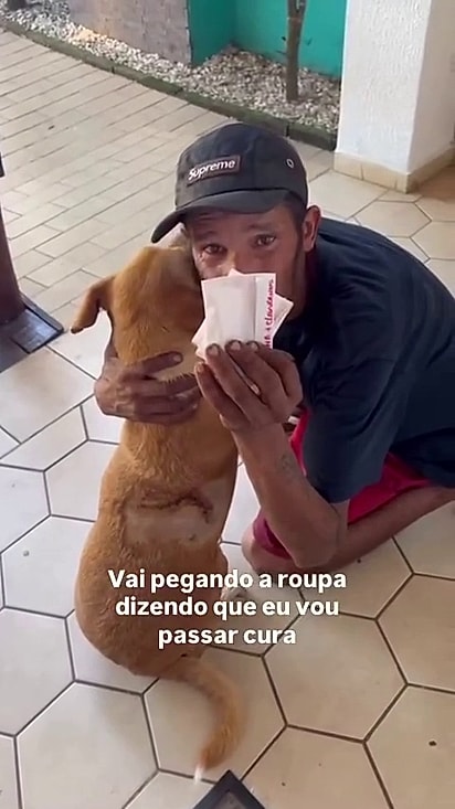 O homem foi orientado a manter o tratamento médico da cachorrinha.