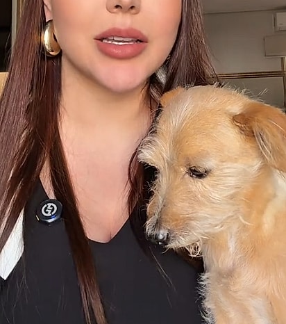 Balu é muito amado por Raka Ribeiro, sua tutora.