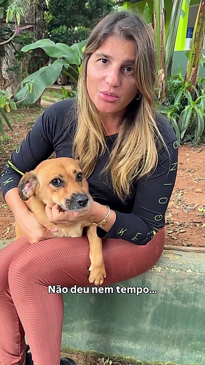 A condição de Dora não a impede de ter uma vida tranquila.