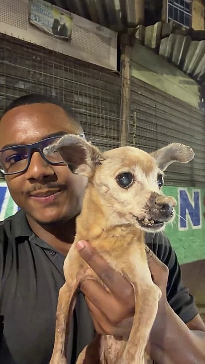 Ele estava próximo dela e não pensou antes de resgatá-la.
