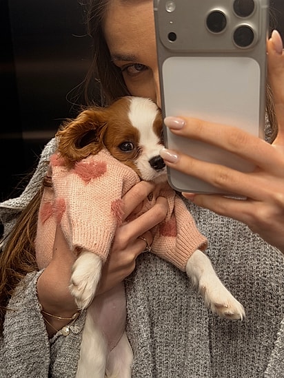 Amorinha chegou para realizar um sonho antigo de Paola.