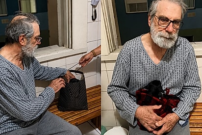 “Isso é dor de cabeça, não presente”: Homem reluta ao ganhar cachorrinha, mas hoje não vive sem ela.