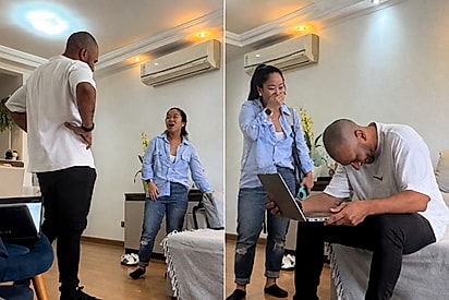 “Dois, Renan?”: Mulher fica incrédula com surpresa preparada pelo noivo em momento de luto.