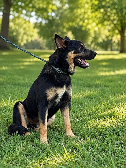 Agora, o cão aguarda por um lar definitivo. 