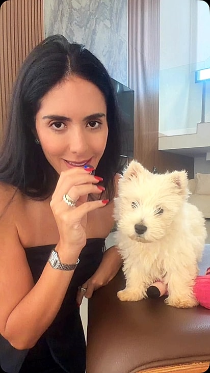 Mila mostrou que, apesar do tamanho, é um verdadeiro furacão.