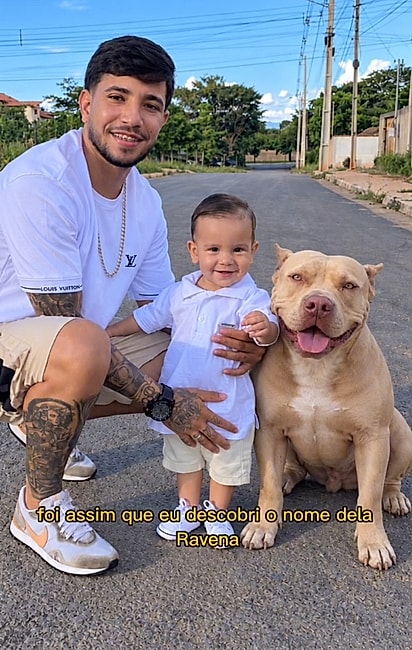 Ravena viveu cercada de amor e carinho com sua família.