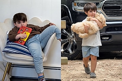 “Vocês já viram o efeito doguinho?”: mãe mostra como filho mudou após ganhar cachorrinho.