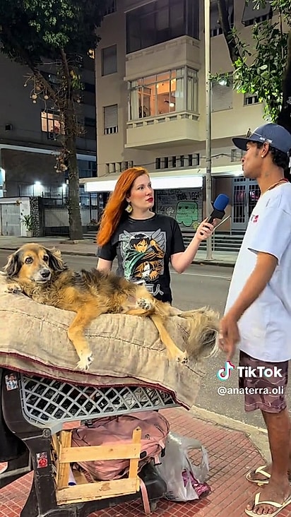 Um dos homens afirma só estar vivo por causa do seu cão.