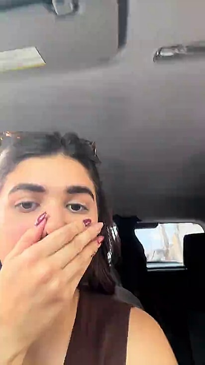 Raquel ficou chocada com a invausão.