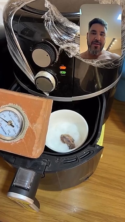 Maicon improvisou uma UTI.