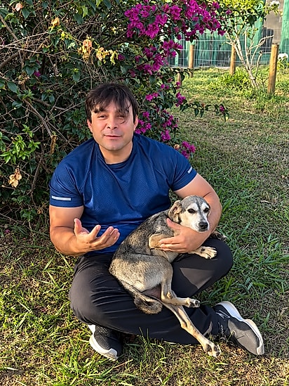 Cachorrinha é acolhida pela ONG Doce Lar, em Salvador, na Bahia