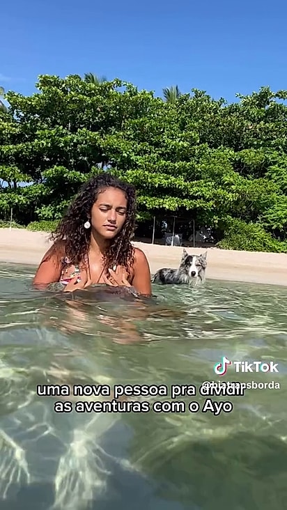 Ayo nada no rio com Bianca.