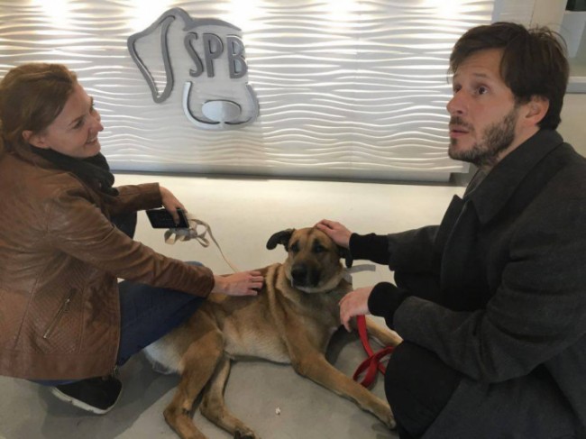 Olivia deixando Rubio aos cuidados da SPB